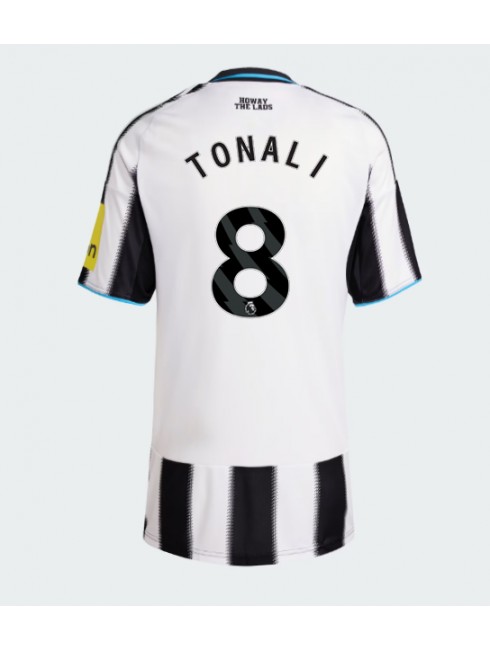 Newcastle United Sandro Tonali #8 Zenski Domaci Dres 2025-26 Kratak Rukavima Newcastle United Sandro Tonali #8 Zenski Domaci Dres 2025-26 Kratak Rukavima